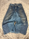 Pantalon baggy jean large Japanese balloon streetwear JNCO y2k vintage hip-hop taille 36US n•172