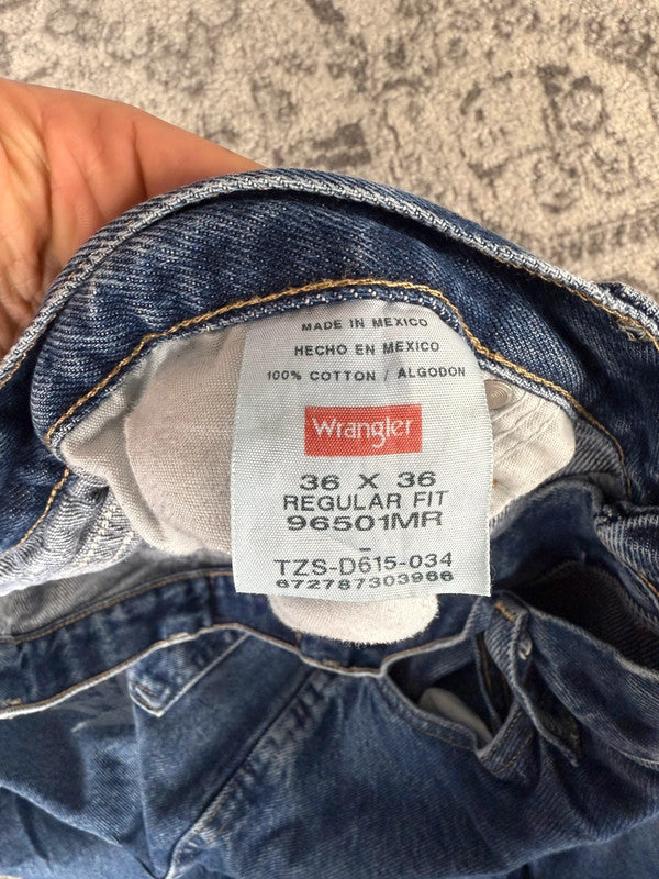 Pantalon baggy jean large Japanese balloon streetwear JNCO y2k vintage hip-hop taille 36US n•173