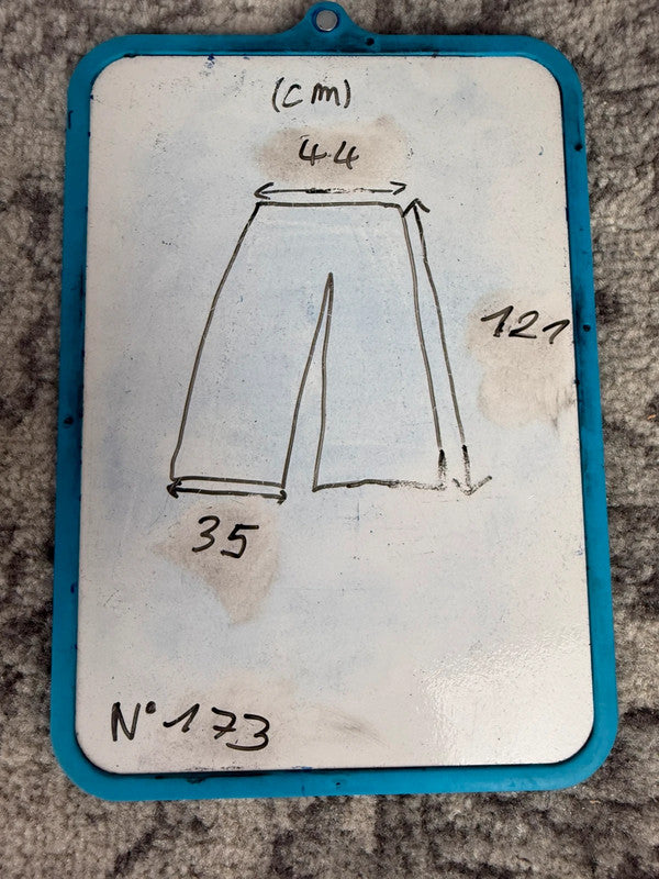 Pantalon baggy jean large Japanese balloon streetwear JNCO y2k vintage hip-hop taille 36US n•173