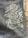 Pantalon baggy jean large Japanese balloon streetwear JNCO y2k vintage hip-hop taille 34US n•175