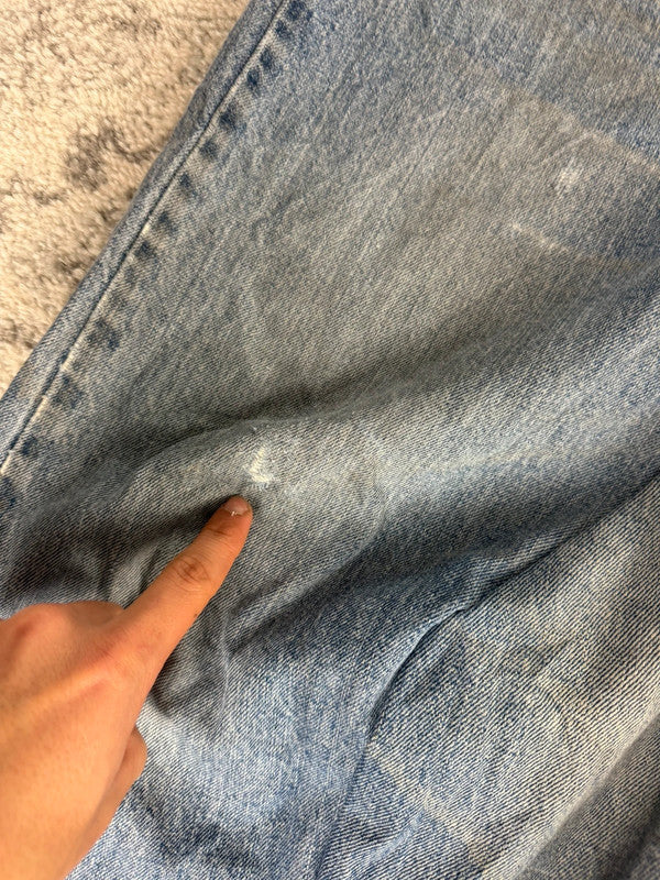 Pantalon baggy jean large Japanese balloon streetwear JNCO y2k vintage hip-hop taille 34US n•175