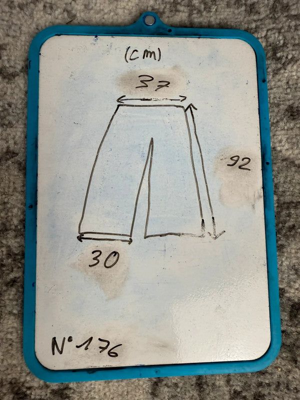 Pantalon baggy jean large Japanese balloon streetwear JNCO y2k vintage hip-hop taille XS n•176