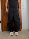Pantalon baggy jean large Japanese balloon streetwear JNCO y2k vintage hip-hop taille 33US n•177