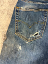 Pantalon baggy jean large Japanese balloon streetwear JNCO y2k vintage hip-hop taille 33US n•179