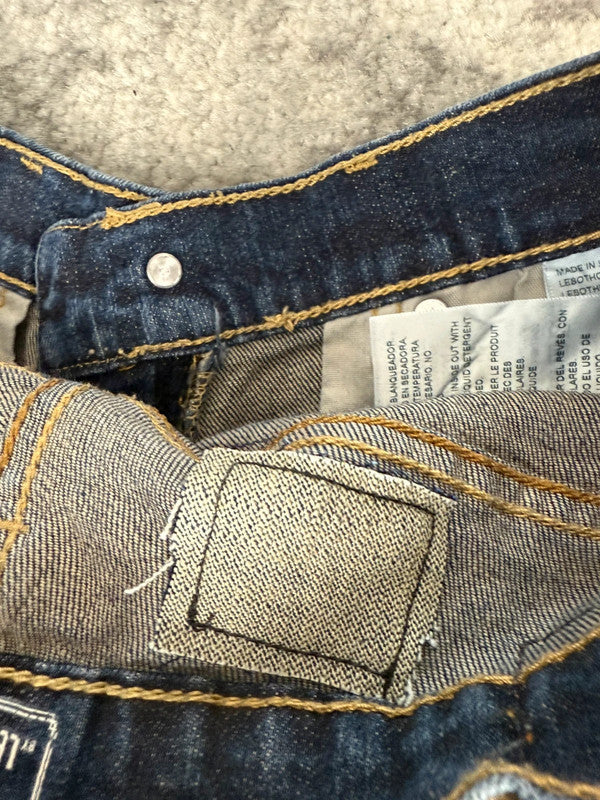 Pantalon baggy jean large Japanese balloon streetwear JNCO y2k vintage hip-hop taille 30US n•182