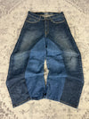 Pantalon baggy jean large Japanese balloon streetwear JNCO y2k vintage hip-hop taille 30US n•182