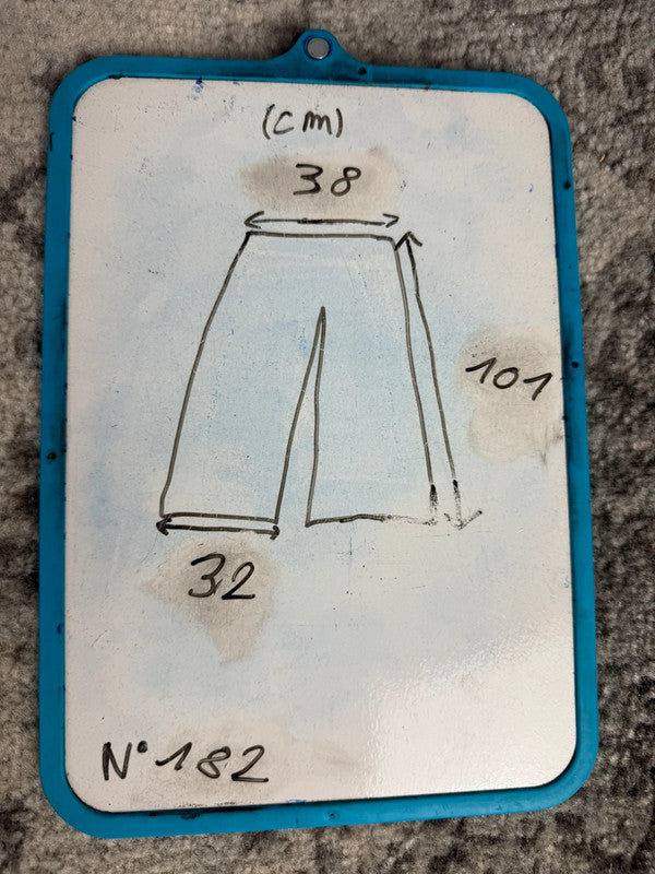 Pantalon baggy jean large Japanese balloon streetwear JNCO y2k vintage hip-hop taille 30US n•182