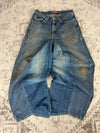 Pantalon baggy jean large Japanese balloon streetwear JNCO y2k vintage hip-hop taille 32US n•180
