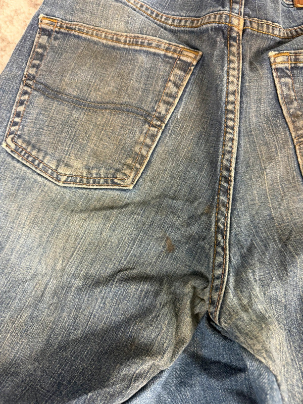 Pantalon baggy jean large Japanese balloon streetwear JNCO y2k vintage hip-hop taille 32US n•180