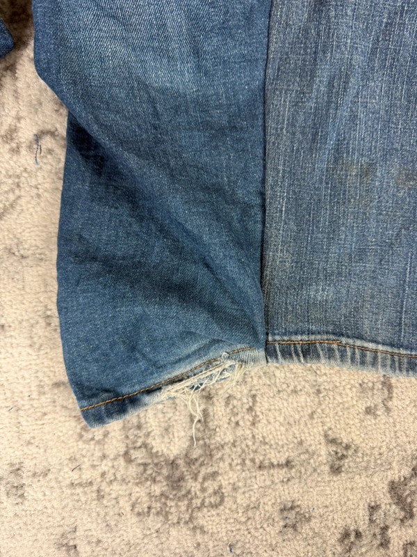 Pantalon baggy jean large Japanese balloon streetwear JNCO y2k vintage hip-hop taille 32US n•180