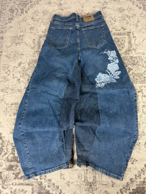 Pantalon baggy jean large Japanese balloon streetwear JNCO y2k vintage hip-hop taille XS n•184