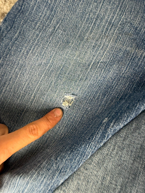 Pantalon baggy jean large Japanese balloon streetwear JNCO y2k vintage hip-hop taille XXS n•185