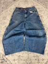 Pantalon baggy jean large Japanese balloon streetwear JNCO y2k vintage hip-hop taille M n•187