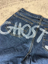 Pantalon baggy jean large Japanese balloon streetwear JNCO y2k vintage hip-hop taille 32US n•180