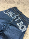 Pantalon baggy jean large Japanese balloon streetwear JNCO y2k vintage hip-hop taille 32US n•180