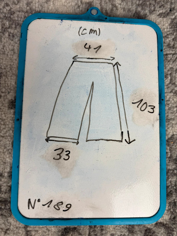 Pantalon baggy jean large Japanese balloon streetwear JNCO y2k vintage hip-hop taille 32US n•180