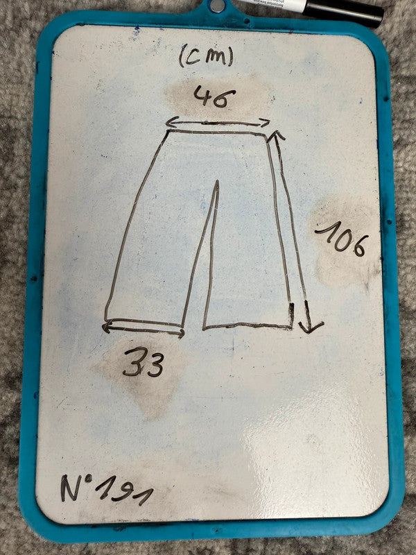 Pantalon baggy jean large Japanese balloon streetwear JNCO y2k vintage hip-hop taille 38US n•191