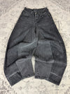 Pantalon baggy jean large Japanese balloon streetwear JNCO y2k vintage hip-hop taille XXS n•192