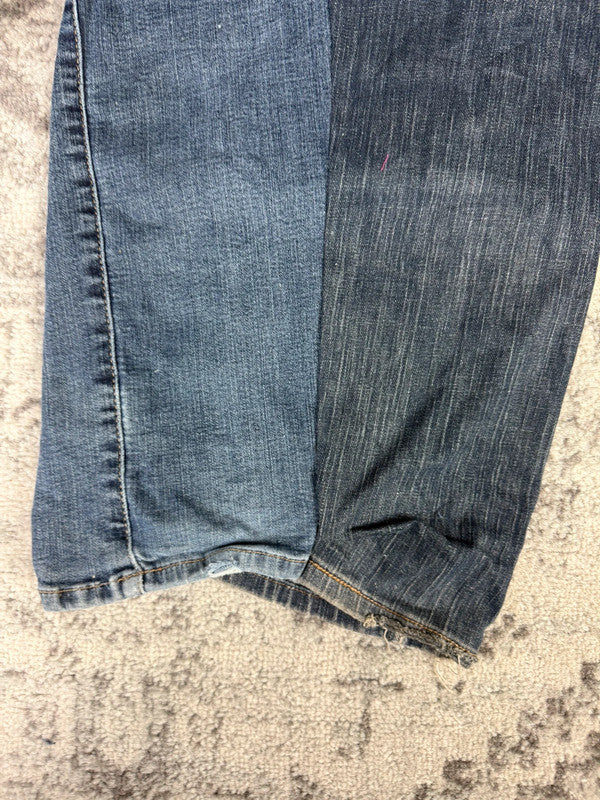 Pantalon baggy jean large Japanese balloon streetwear JNCO y2k vintage hip-hop taille 33US n•194