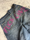 Pantalon baggy jean large Japanese balloon streetwear JNCO y2k vintage hip-hop taille 33US n•194