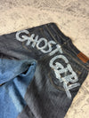 Pantalon baggy jean large Japanese balloon streetwear JNCO y2k vintage hip-hop taille 32US n•195