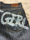 Pantalon baggy jean large Japanese balloon streetwear JNCO y2k vintage hip-hop taille 32US n•195