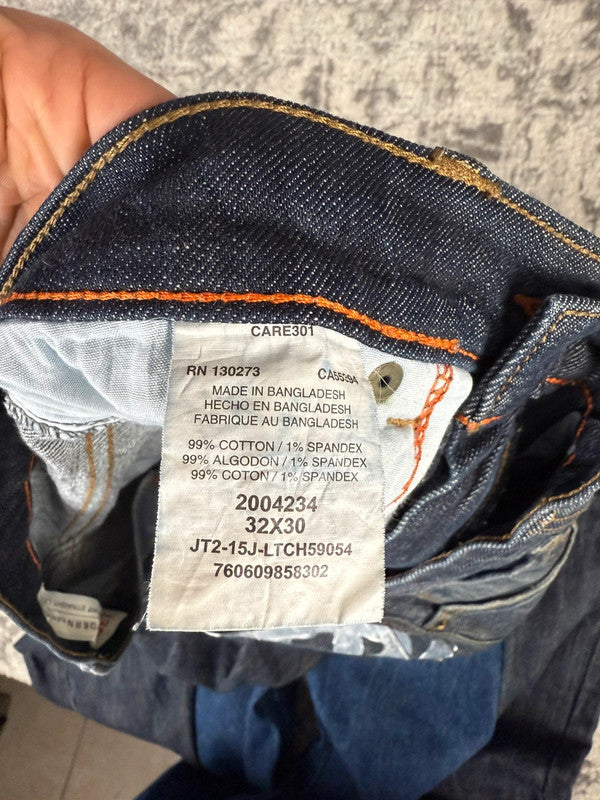 Pantalon baggy jean large Japanese balloon streetwear JNCO y2k vintage hip-hop taille 32US n•195
