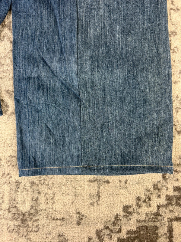 Pantalon baggy jean large Japanese balloon streetwear JNCO y2k vintage hip-hop taille 31US n•198