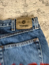 Pantalon baggy jean large Japanese balloon streetwear JNCO y2k vintage hip-hop taille 36US n•199