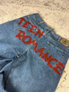 Pantalon baggy jean large Japanese balloon streetwear JNCO y2k vintage hip-hop taille 36US n•199