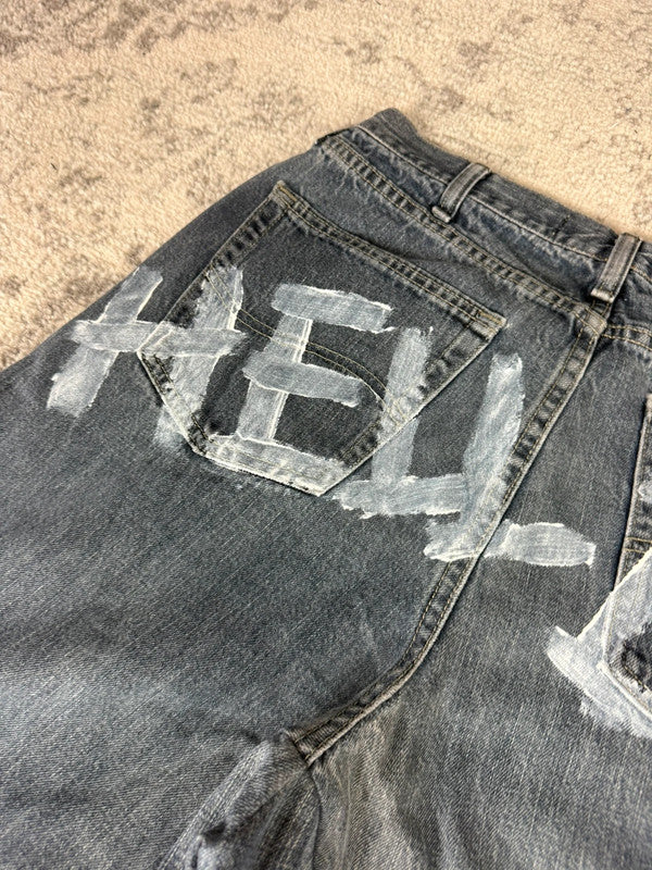 Pantalon baggy jean large Japanese balloon streetwear JNCO y2k vintage hip-hop taille 34US n•200