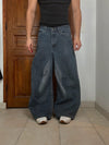 Pantalon baggy jean large Japanese balloon streetwear JNCO y2k vintage hip-hop taille 34US n•200