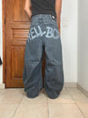Pantalon baggy jean large Japanese balloon streetwear JNCO y2k vintage hip-hop taille 34US n•200