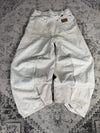 Pantalon baggy jean large Japanese balloon streetwear JNCO y2k vintage hip-hop taille S n•203