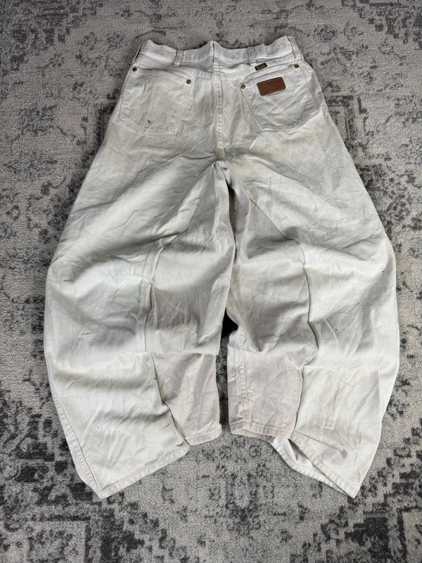 Pantalon baggy jean large Japanese balloon streetwear JNCO y2k vintage hip-hop taille S n•203