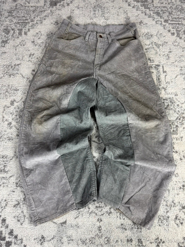 Pantalon baggy jean large Japanese balloon streetwear JNCO y2k vintage hip-hop taille S n•204