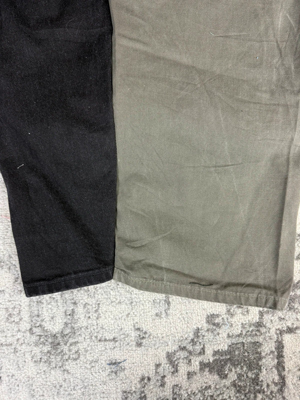 Pantalon baggy double knee large balloon streetwear JNCO y2k vintage hip-hop taille 42US n•207