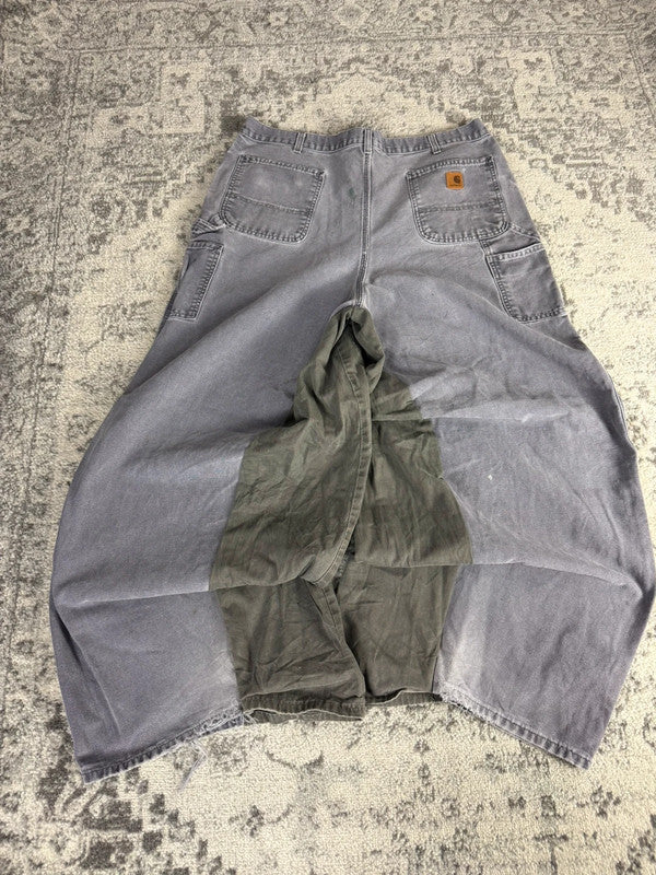 Pantalon baggy jean large Japanese balloon streetwear JNCO y2k vintage hip-hop taille XXL n•208