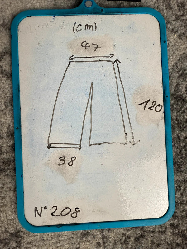 Pantalon baggy jean large Japanese balloon streetwear JNCO y2k vintage hip-hop taille XXL n•208
