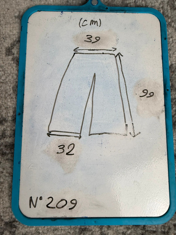 Pantalon baggy double knee large balloon streetwear JNCO y2k vintage hip-hop taille 32US n•209