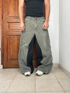 Pantalon baggy jean large Japanese balloon streetwear JNCO y2k vintage hip-hop taille L n•210