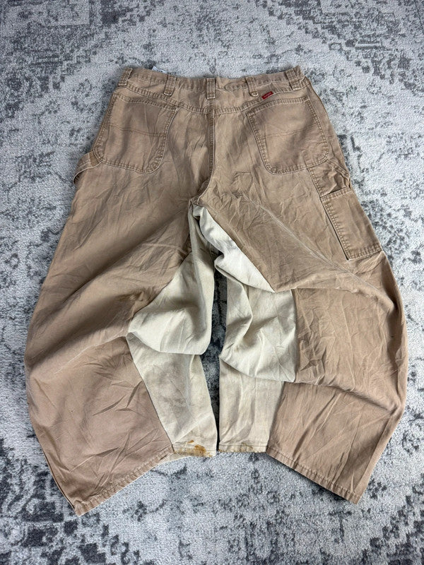 Pantalon baggy jean large Japanese balloon streetwear JNCO y2k vintage hip-hop taille 38US n•213
