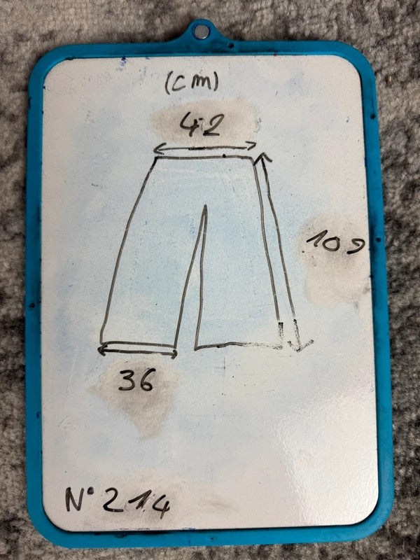 Pantalon baggy double knee large balloon streetwear JNCO y2k vintage hip-hop taille 34US n•214