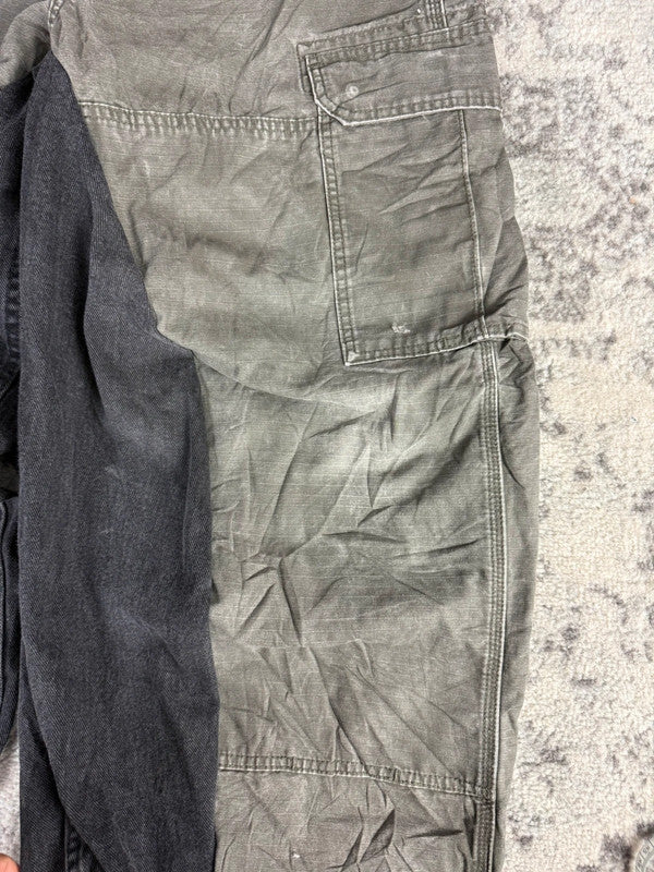 Pantalon baggy double knee large balloon streetwear JNCO y2k vintage hip-hop taille 33US n•215