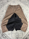 Pantalon baggy jean large Japanese balloon streetwear JNCO y2k vintage hip-hop taille 34US n•216
