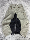 Pantalon baggy double knee large balloon streetwear JNCO y2k vintage hip-hop taille 32US n•217