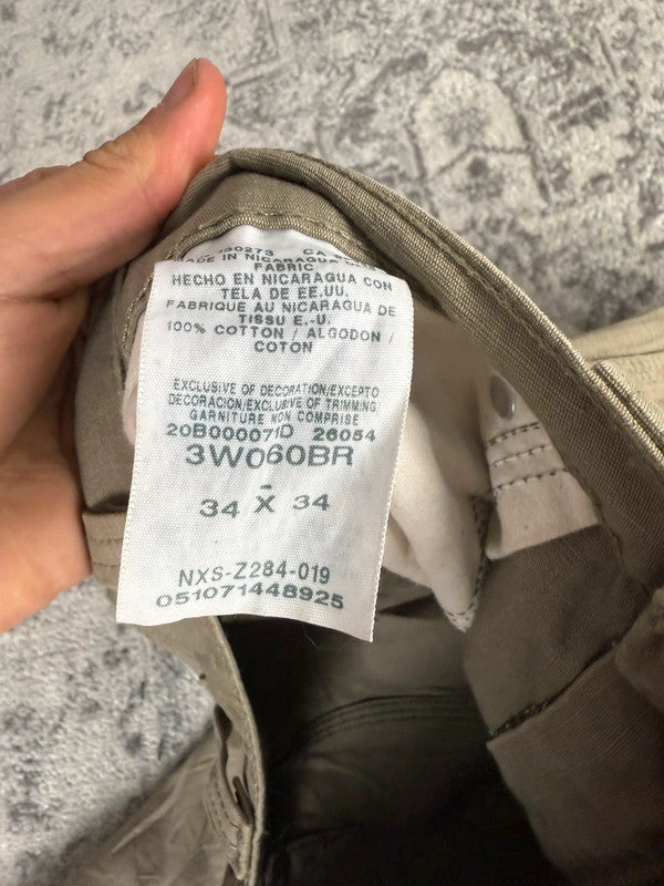 Pantalon baggy double knee large balloon streetwear JNCO y2k vintage hip-hop taille 34US n•218