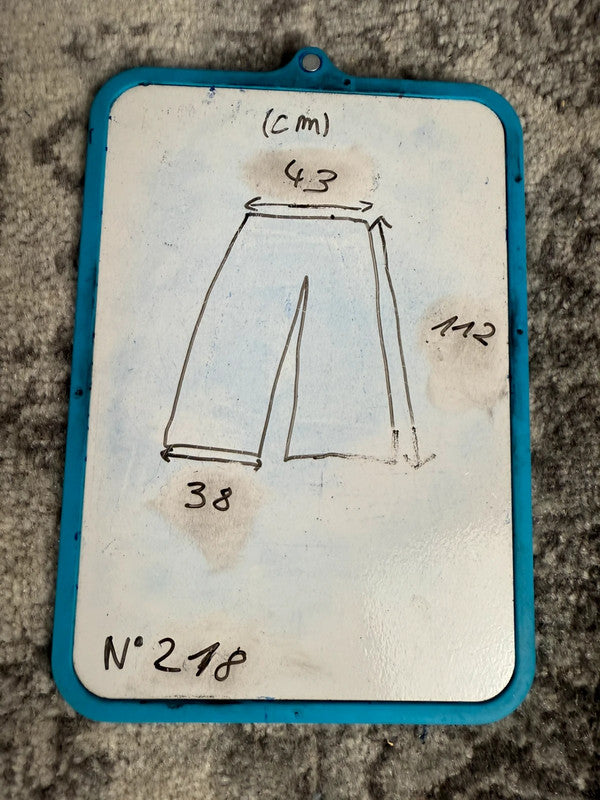 Pantalon baggy double knee large balloon streetwear JNCO y2k vintage hip-hop taille 34US n•218