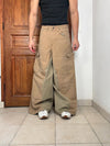 Pantalon baggy jean large Japanese balloon streetwear JNCO y2k vintage hip-hop taille L n•219