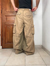Pantalon baggy jean large Japanese balloon streetwear JNCO y2k vintage hip-hop taille 36US n•220